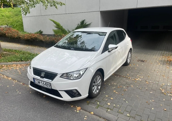 Seat Ibiza cena 42900 przebieg: 42744, rok produkcji 2018 z Świecie małe 79